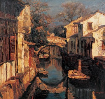 Artworks in 150 Subjects Painting - Zhouzhuang Chinese Chen Yifei